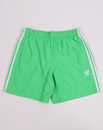 Adidas Originals 3 Stripes Swim Shorts Mint Green