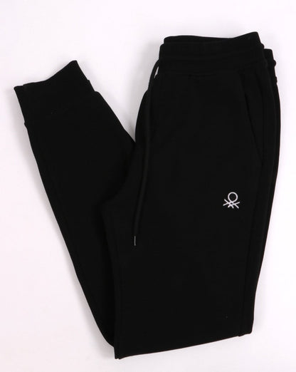 Benetton Fleece Sweat Pant Black