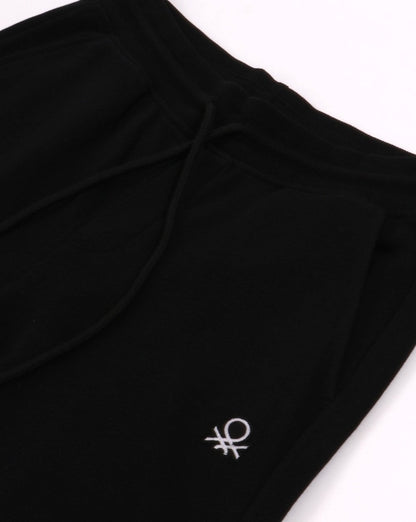 Benetton Fleece Sweat Pant Black