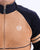 Sergio Tacchini Orion Velour Track Top Tan/Navy