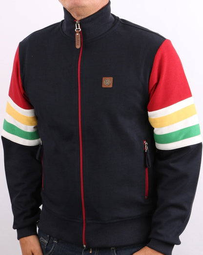 Trojan Track Top Navy - Marley style