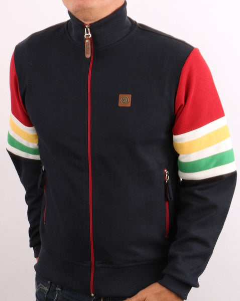 Trojan Track Top Navy - Marley style