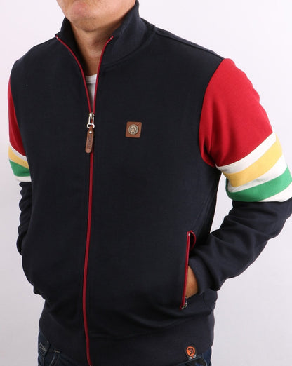 Trojan Track Top Navy - Marley style
