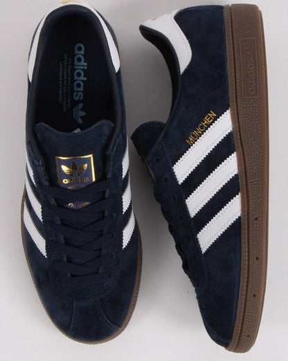 Adidas Munchen Trainers Premium Navy/white