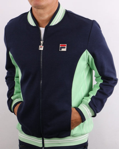 Fila Vintage Settanta Track Top Pro Badge Navy - Mint