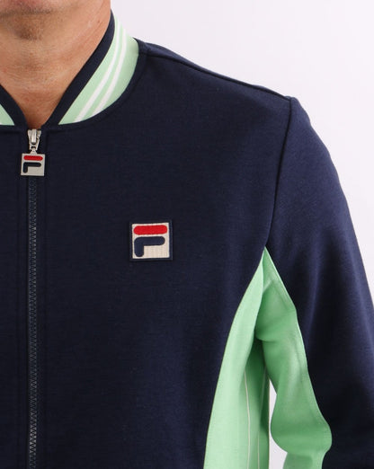 Fila Vintage Settanta Track Top Pro Badge Navy - Mint