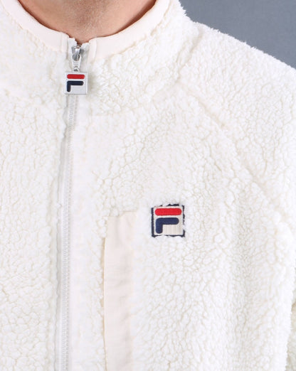 Fila Vintage Sherpa Fleece Whisper White