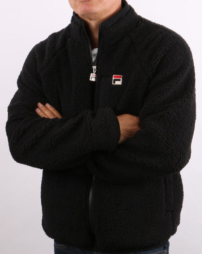 Fila Vintage Yuri Sherpa Fleece Black