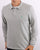 Benetton Long Sleeve Polo Shirt Grey