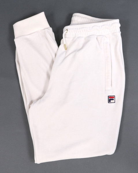 Fila Vintage Velour Track Pants Cream