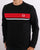 Sergio Tacchini Masters Long Sleeved T Shirt Black/Red/White