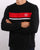 Sergio Tacchini Masters Long Sleeved T Shirt Black/Red/White
