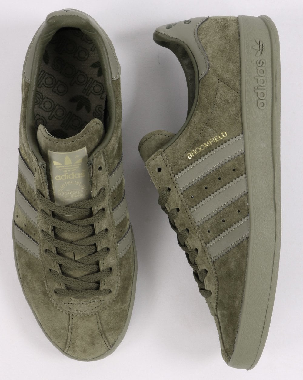 Adidas Broomfield Trainers Olive Green