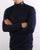 Fila Vintage Roll Neck Navy
