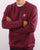 Adidas Originals Essential Crew Sweat Crimson