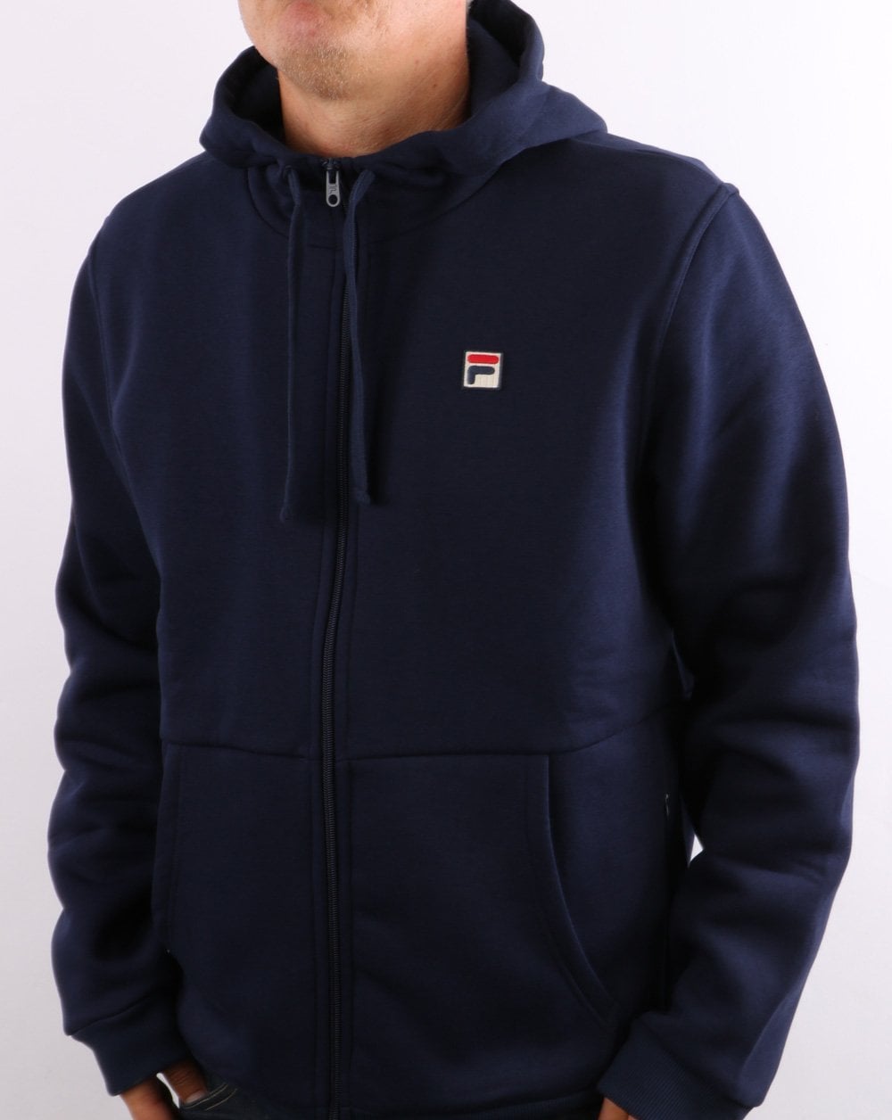 Fila Vintage Full Zip Hoody Navy