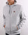 Fila Vintage Full Zip Hoody Light Grey Marl