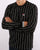 Fila Vintage Cannon LS T Shirt Black/White