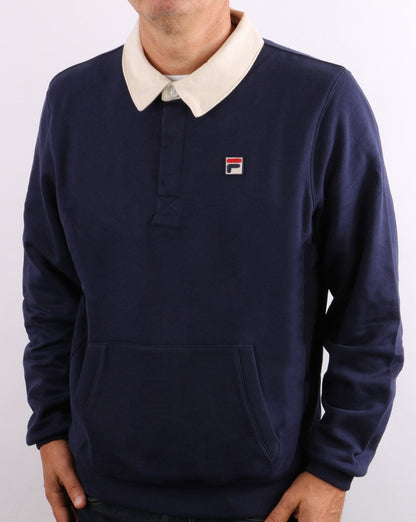 Fila Vintage Rugby Sweat Navy