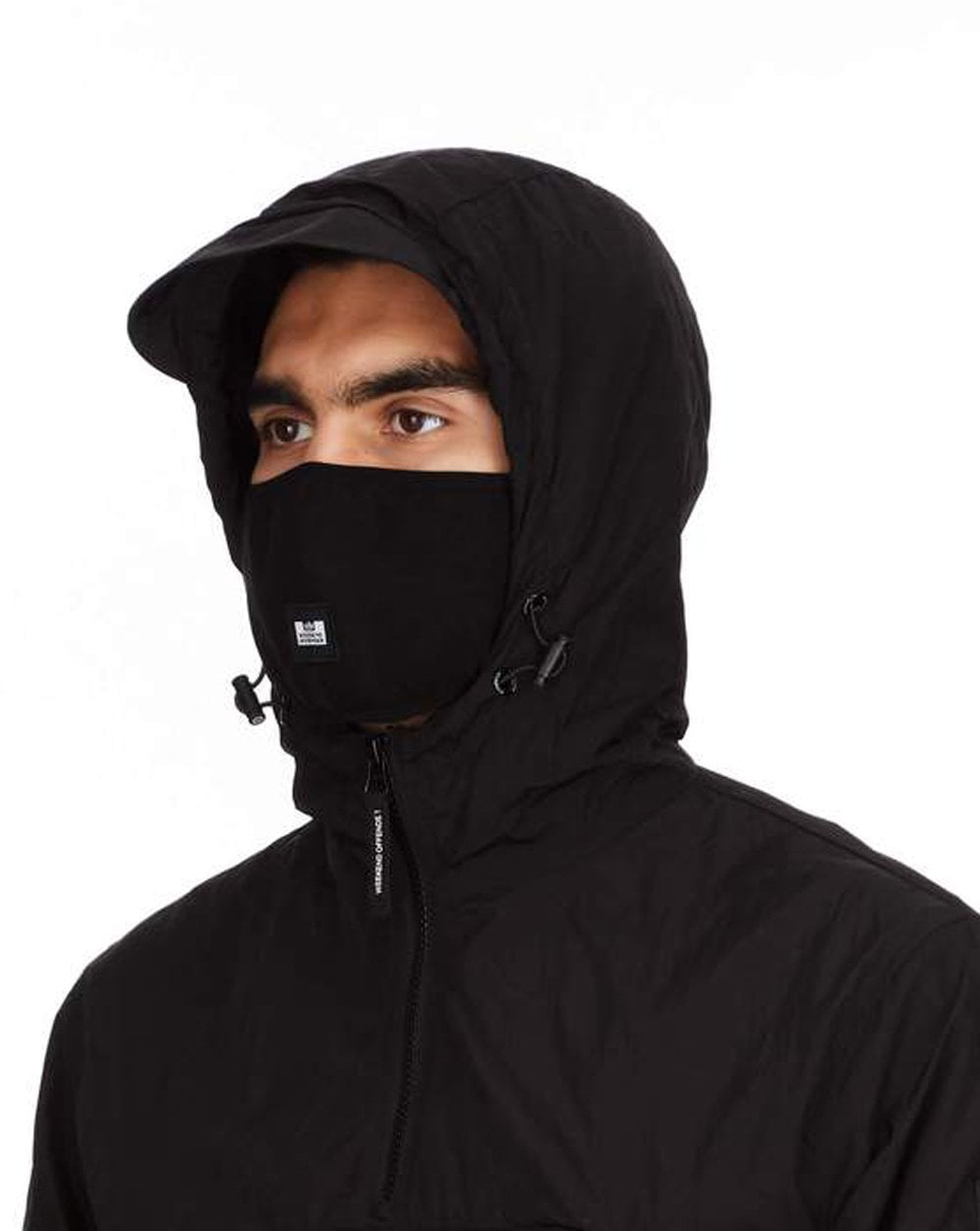 Weekend Offender Manaus Overhead Jacket Black