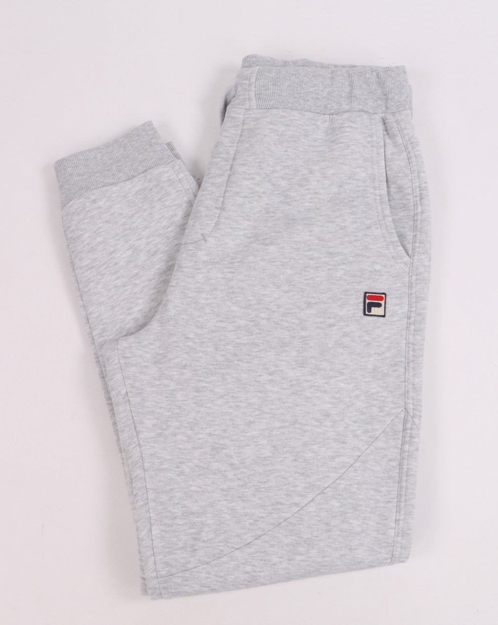 Fila Vintage Cuffed Jog Pant Light Grey Marl