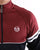 Sergio Tacchini Orion Track Top Burgundy/Navy
