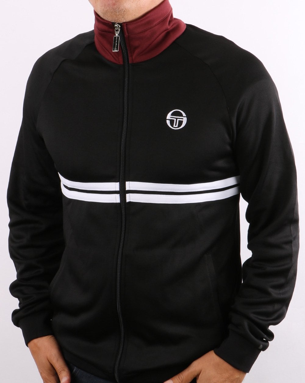 Sergio Tacchini Dallas Track Top Black/Port