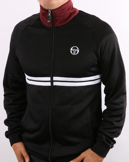 Sergio Tacchini Dallas Track Top Black/Port