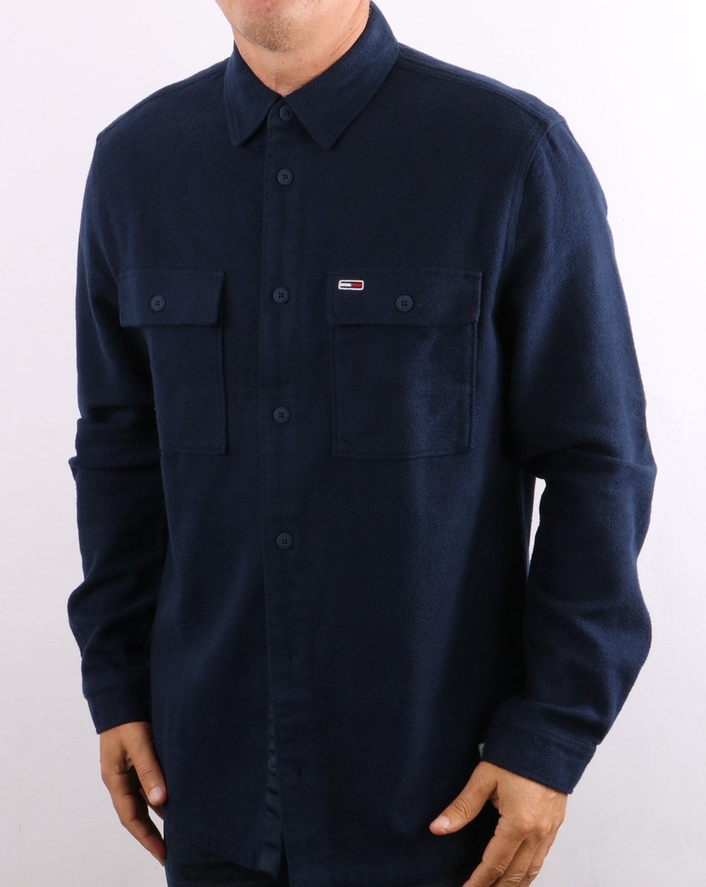 Tommy Jeans Soft Overshirt Twilight Navy