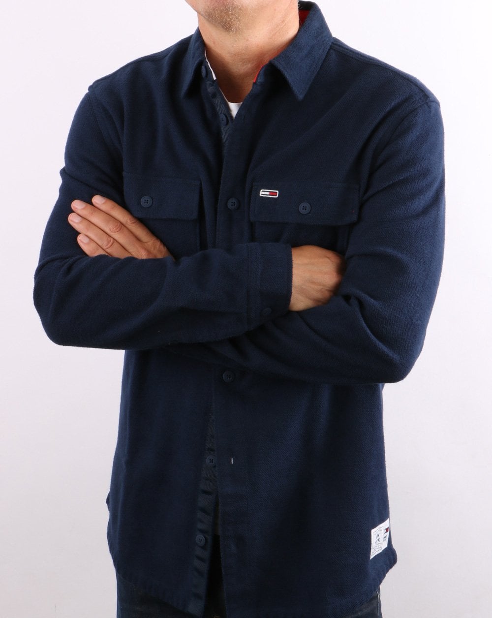 Tommy Jeans Soft Overshirt Twilight Navy