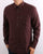 Ben Sherman Long Sleeve Oxford Shirt Burgundy