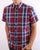 Trojan Check Short Sleeve Shirt Port