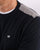 Weekend Offender Check Shoulder Sweatshirt Navy
