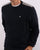 Weekend Offender Check Shoulder Sweatshirt Navy