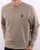 Weekend Offender Check Shoulder Sweatshirt Beige