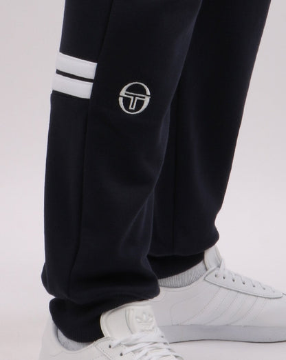 Sergio Tacchini Jog Pants Navy/White