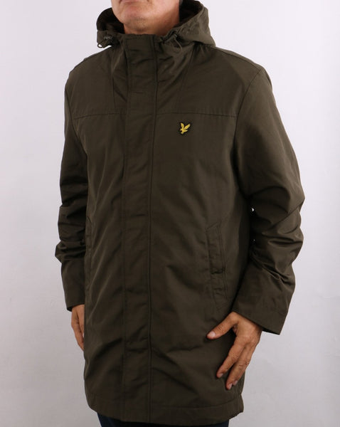 Lyle & Scott Hooded Parka Olive