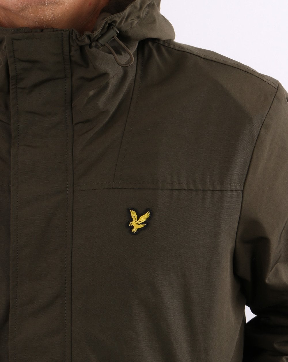 Lyle & Scott Hooded Parka Olive