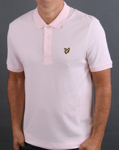 Lyle And Scott Polo Shirt Light Pink