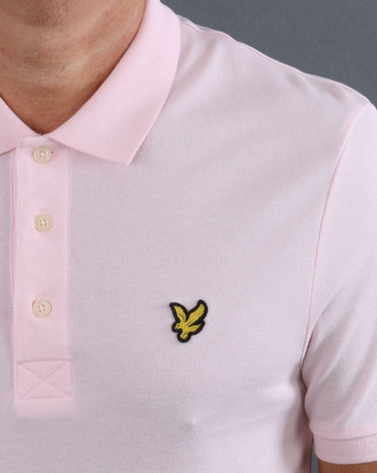 Lyle And Scott Polo Shirt Light Pink
