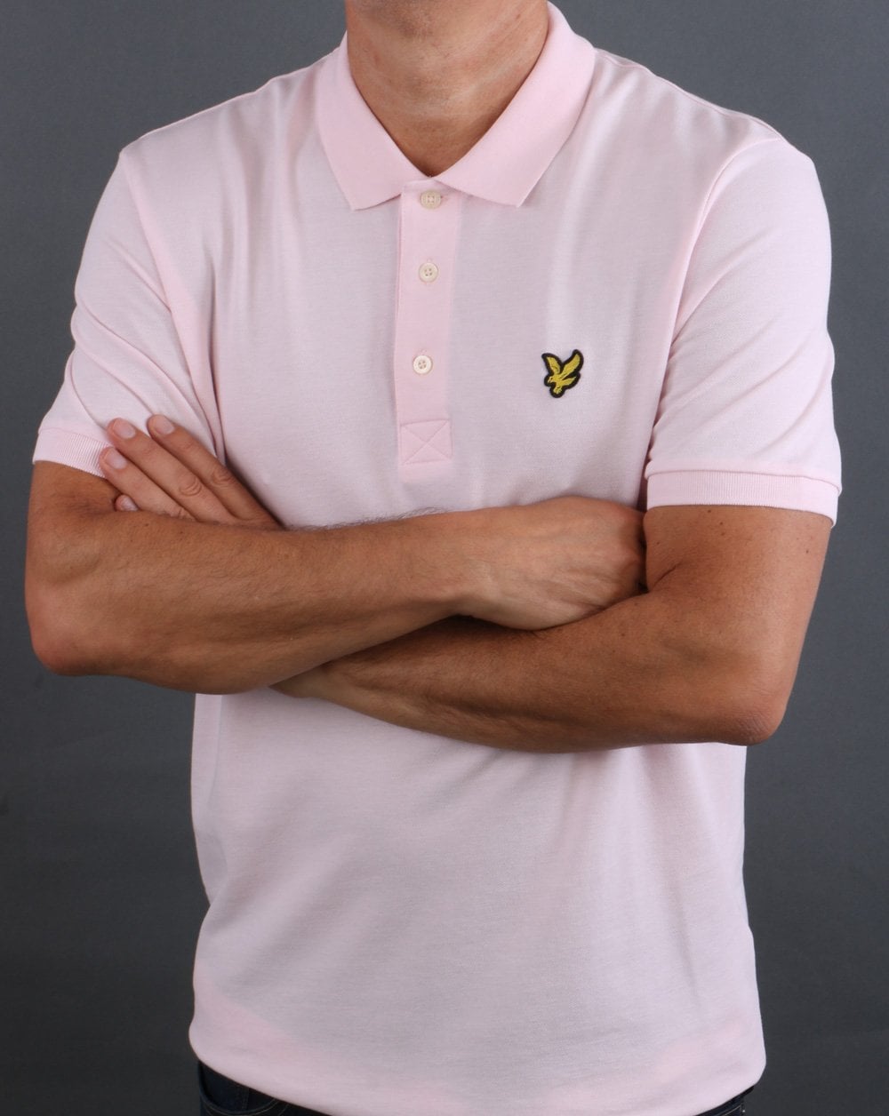 Lyle And Scott Polo Shirt Light Pink