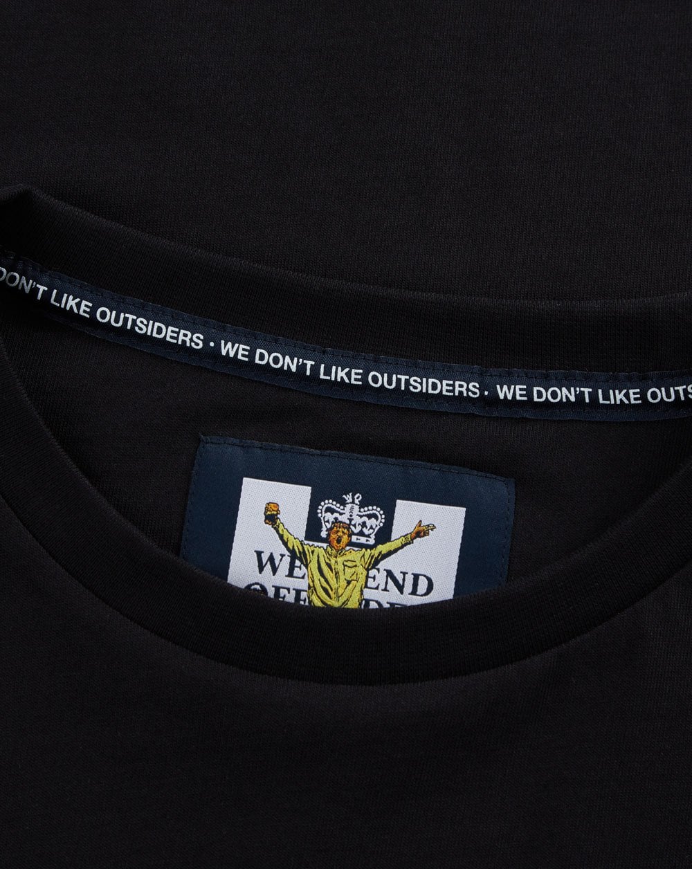 Weekend Offender Leo Gregory T Shirt Black