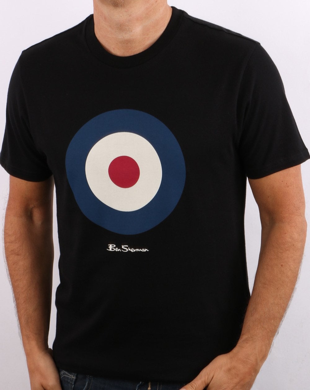Ben Sherman Signature Target T-shirt Black