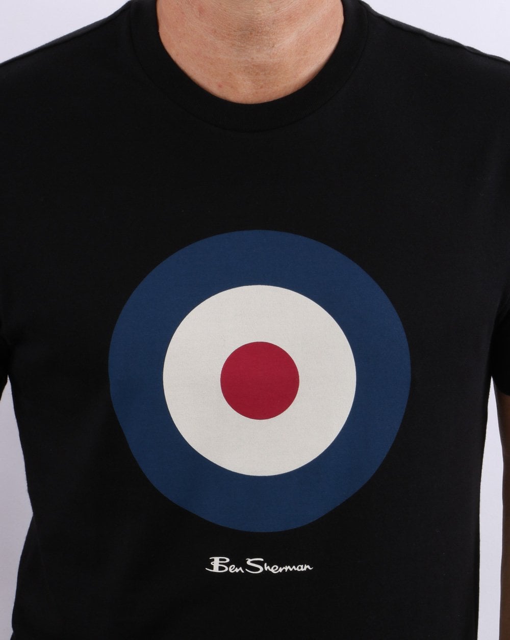 Ben Sherman Signature Target T-shirt Black