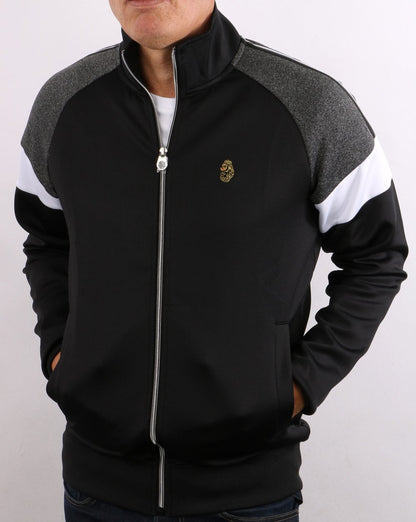 Luke Kas Track Top Black