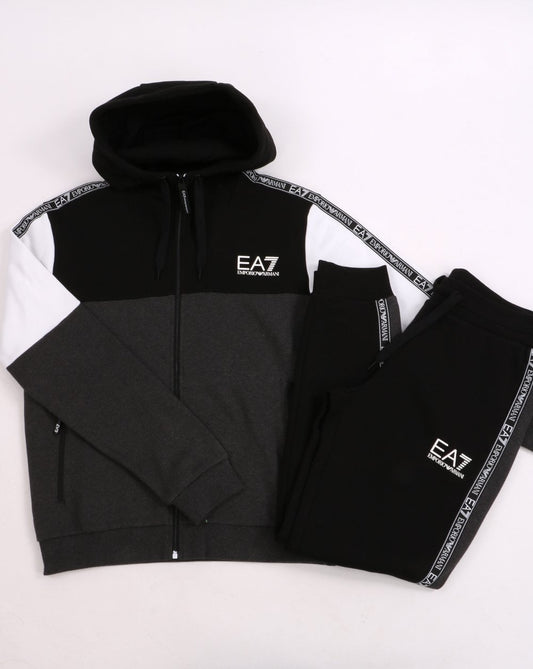 Emporio Armani EA7 EA7 Tracksuit Black/White/Grey