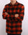 Levi's Classics Worker Check Shirt Burnt Orange