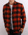 Levi's Classics Worker Check Shirt Burnt Orange