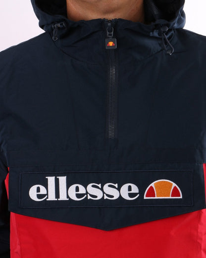 Ellesse Quarter Zip Jacket Navy/Red