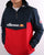 Ellesse Quarter Zip Jacket Navy/Red